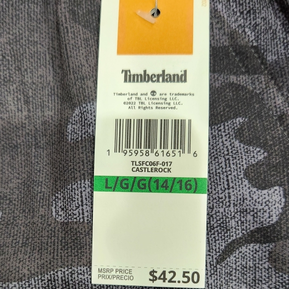 🆕️ Timberland Stretch Swim Trunks Camo/Castletock - Picture 7 of 8